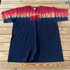 Hand Dyed By Sundog Graphic T Shirt Size Large Men’s Black